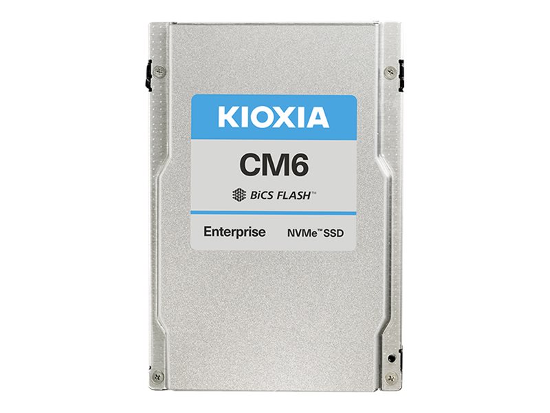 Kioxia CM6-V Series KCM61VUL6T40 - SSD - Enterprise, Mixed Use - 6400 GB - intern - 2.5" (6.4 cm)
