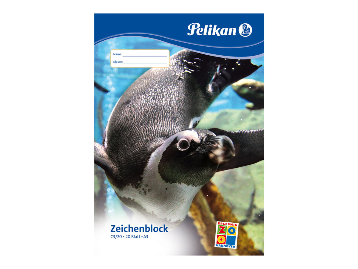 Pelikan C3/20 - Zeichenblock - A3 (297 x 420