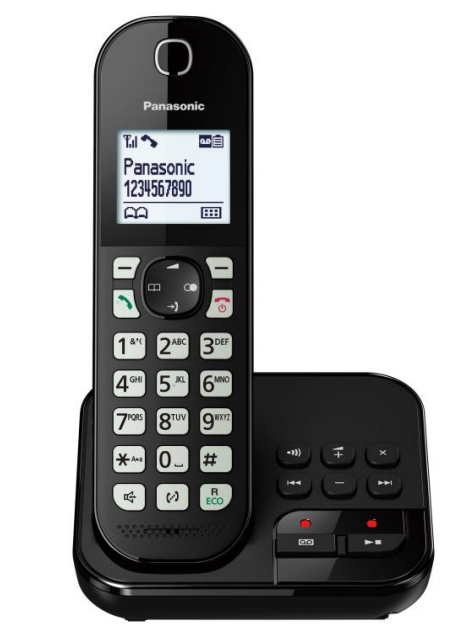Panasonic KX-TGC460GB - Schnurlostelefon - Anrufbeantworter mit Rufnummernanzeige