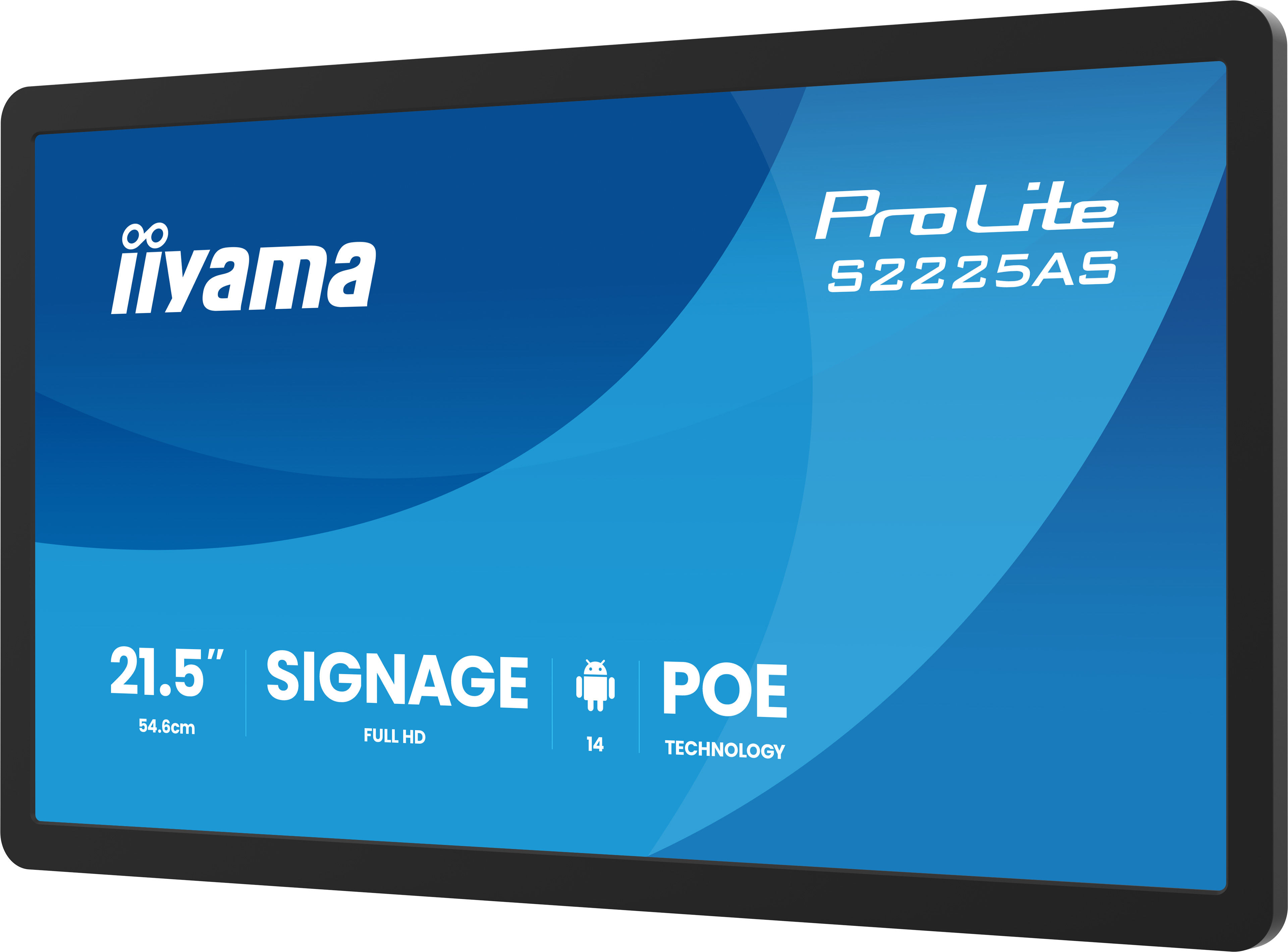 Iiyama ProLite S2225AS-B1P - 56 cm (22") Diagonalklasse (54.6 cm (21.5")