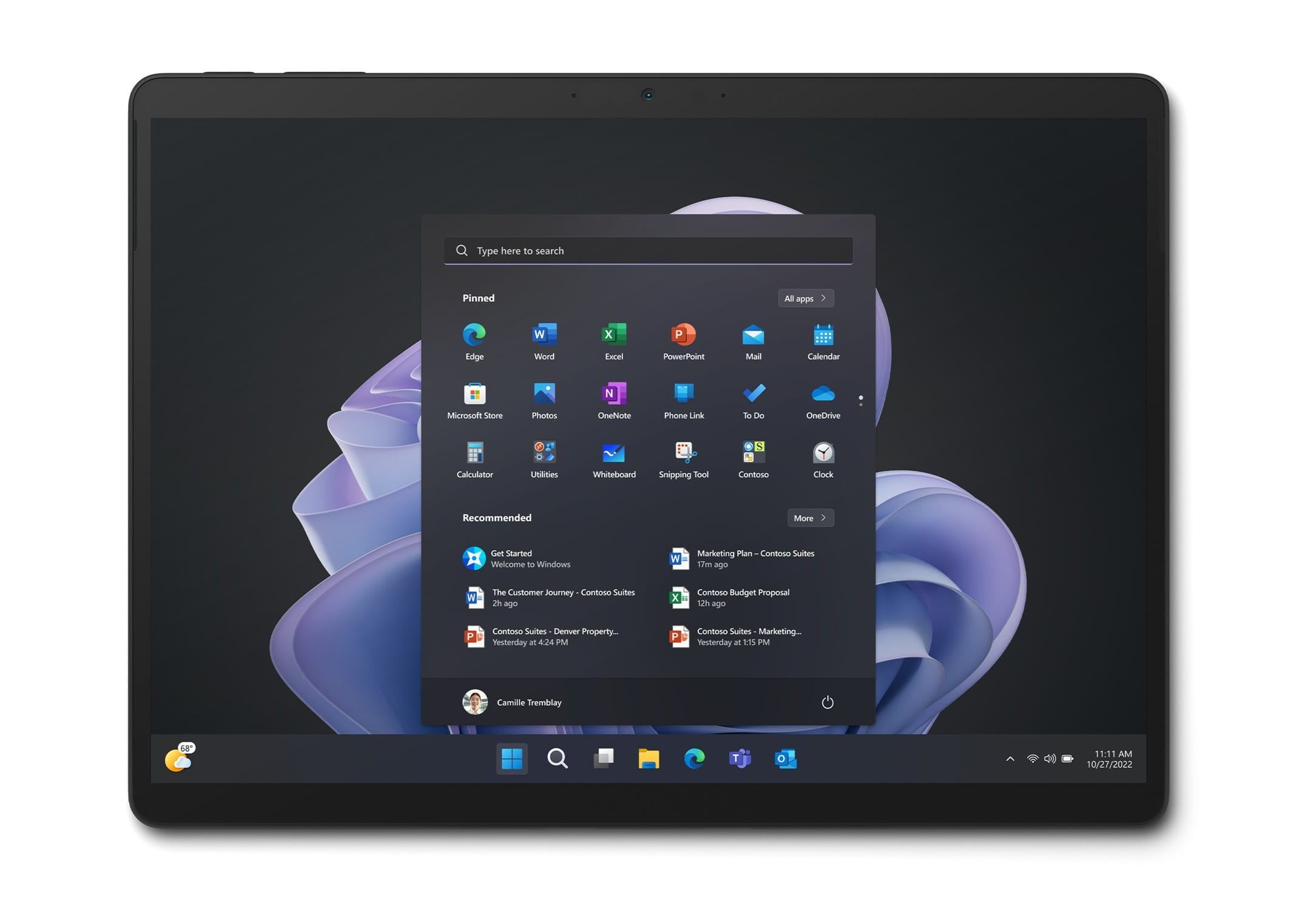 Microsoft Surface Pro 9 for Business - Tablet - Intel Core i5 1245U / 1.6 GHz - Evo - Win 11 Pro - Intel Iris Xe Grafik - 8 GB RAM - 256 GB SSD - 33 cm (13")