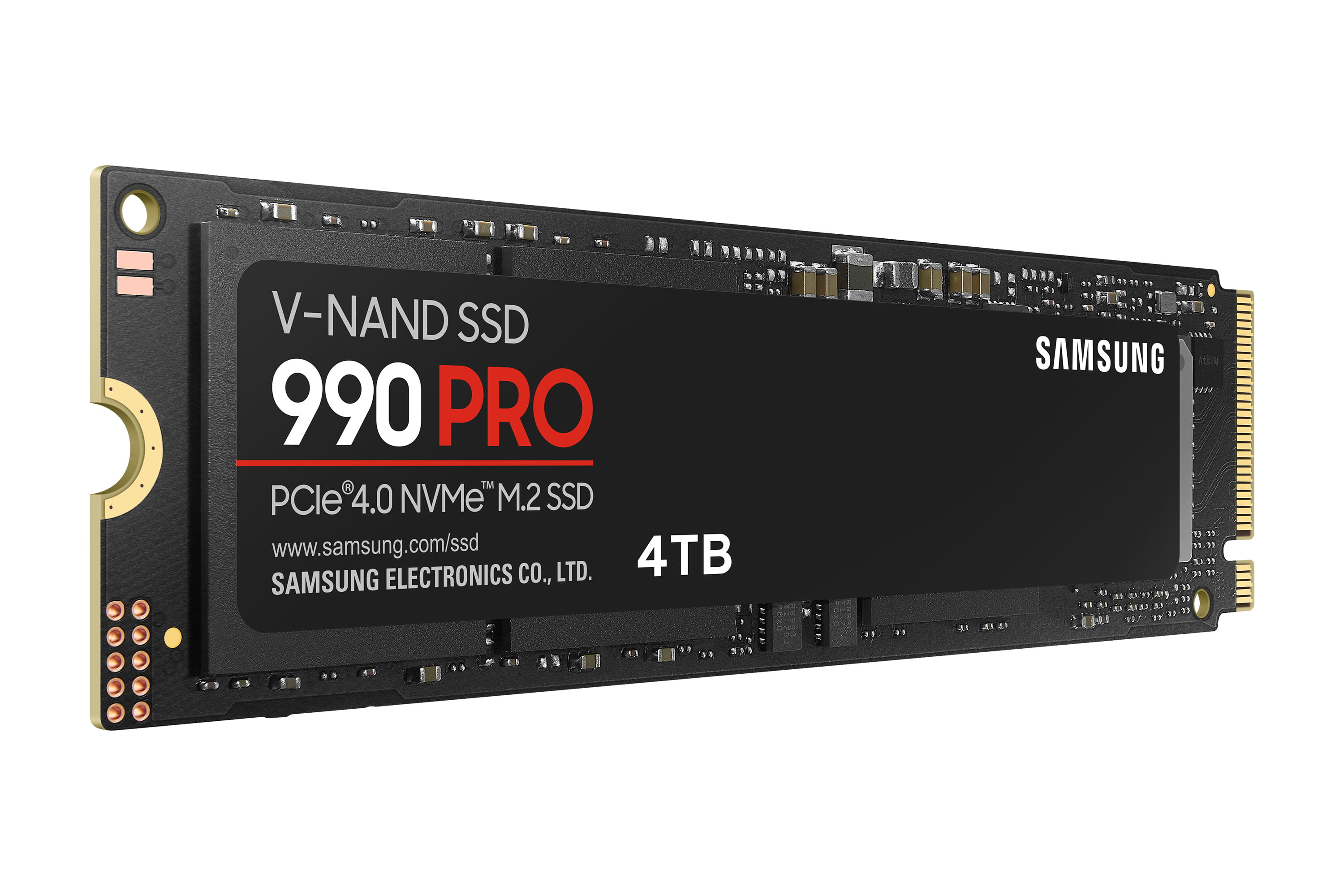 Samsung 990 PRO MZ-V9P4T0BW - SSD - verschlüsselt - 4 TB - intern - M.2 2280 - PCIe 4.0 x4 (NVMe)