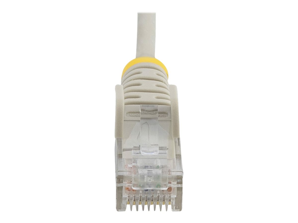 StarTech.com 50cm Slim LSZH CAT6 Ethernet Cable, 10 Gigabit Snagless RJ45 100W PoE Patch Cord, CAT 6 10GbE UTP Network Cable w/Strain Relief, Grey, ETL, Low Smoke Zero Halogen - Category 6 - 28AWG (N6PAT50CMGRS)