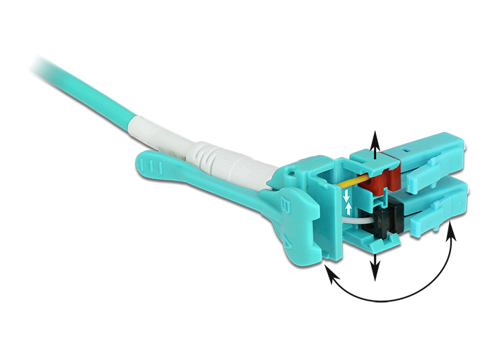 Delock Netzwerkkabel - LC Multi-Mode (M) bis LC Multi-Mode (M)
