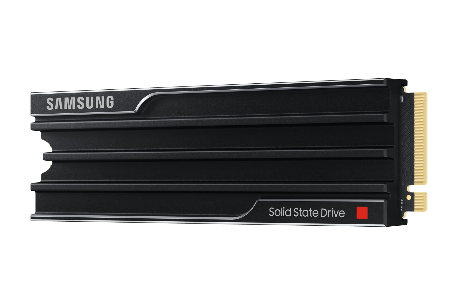 Samsung 9100 PRO MZ-VAP4T0 - SSD - verschlüsselt - 4 TB - mit Kühlkörper - intern - M.2 2280 - PCI Express 5.0 x4 (NVMe)