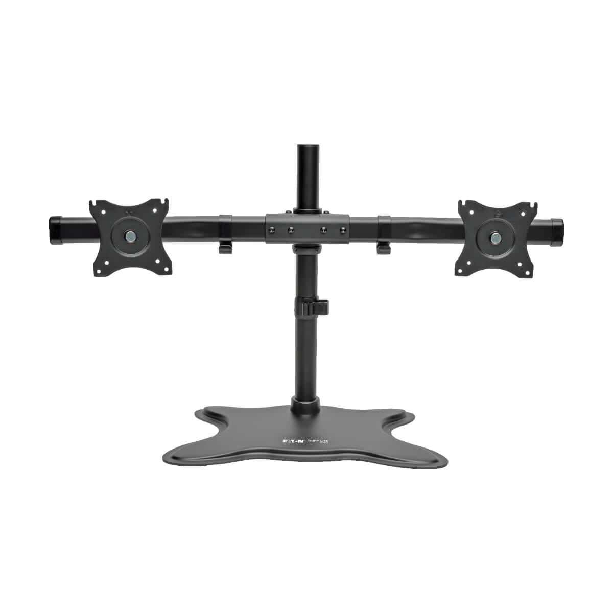 Tripp Eaton Tripp Lite Series Dual-Monitor TV Desktop Display Mount Stand Full Motion 13"- 27" Flat Screen Displays - Aufstellung - Voll beweglich - für 2 LCD-Displays - Stahl - Schwarz - Bildschirmgröße: 33.2-68.58 cm (13"-27")