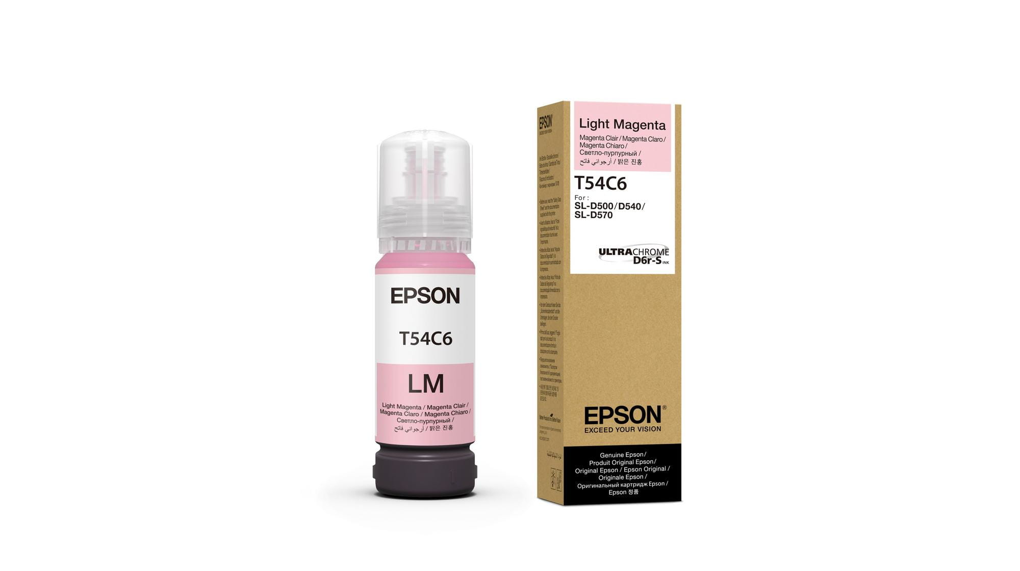 Epson T54C - Hellmagentafarben - original - Box