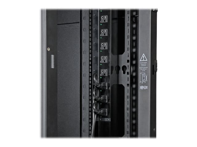 Tripp Eaton Tripp Lite Series 42U Rack Enclosure 36" Depth w Doors & Sides 3000lb Capacity - Schrank Netzwerkschrank - Schwarz - 42HE - 48.3 cm (19")