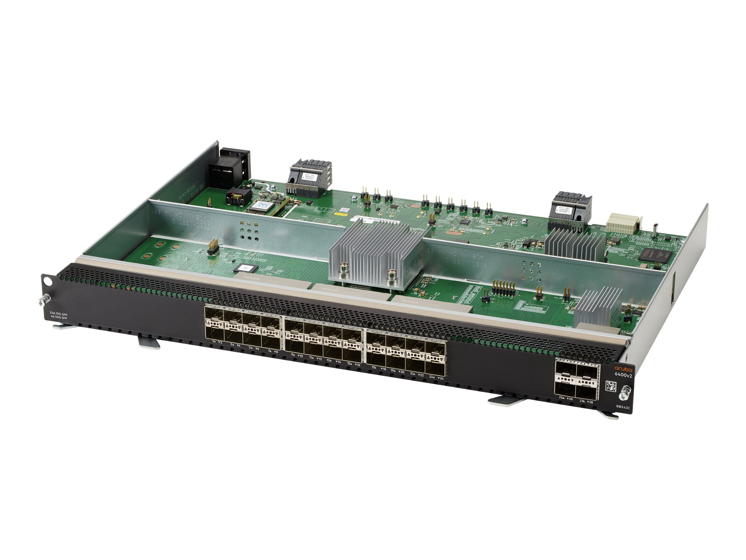 HPE Aruba Networking 6400 24-port SFP+ and 4-port SFP56 v2 Module