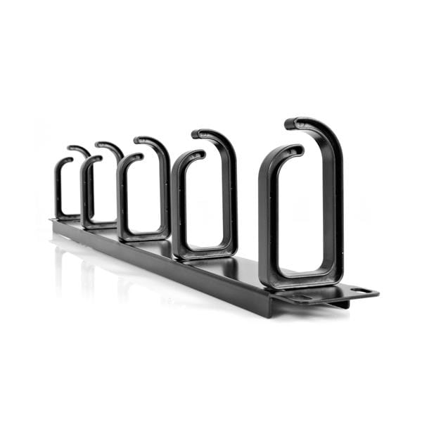 StarTech.com Server Rack Cable Management - 1U -19" Metal Rackmount Panel - Rack - Kabelführungssatz - 1U - 48.3 cm (19")