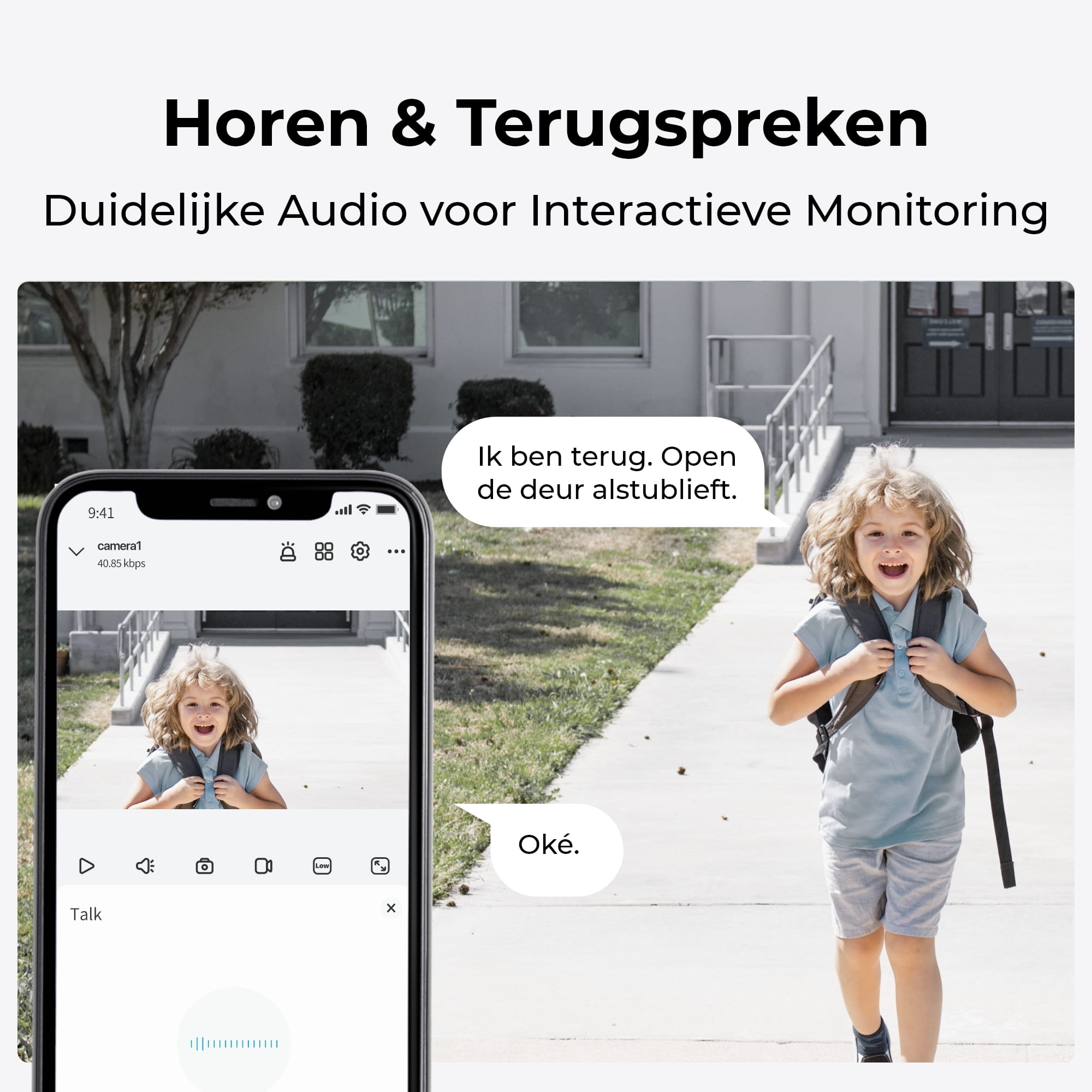 Reolink Argus Series B310, IP-Sicherheitskamera, Innen & Außen, Kabellos, Decke/Wand, Schwarz, Weiß, Patrone (Form)