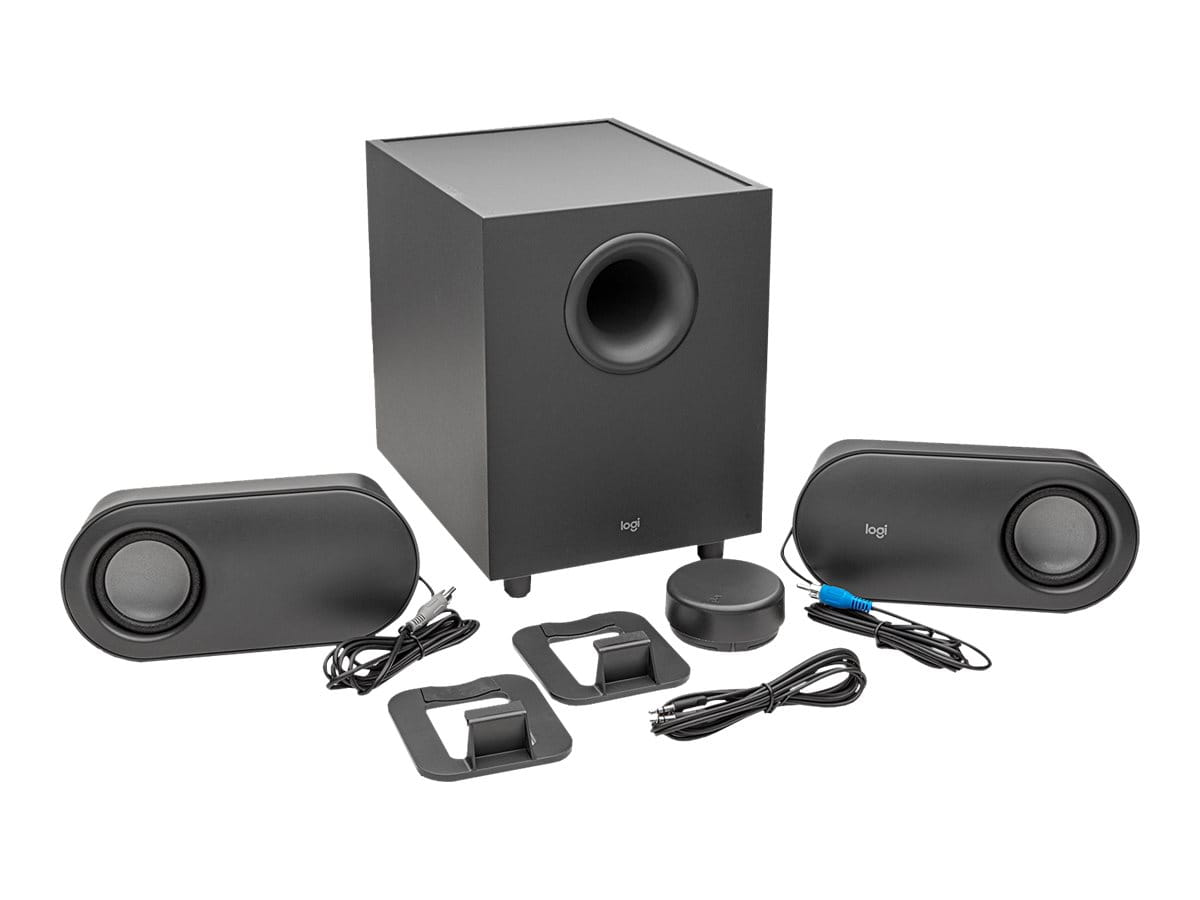 Logitech Z407 - Lautsprechersystem - für PC - 2.1-Kanal - kabellos - Bluetooth - USB - 40 Watt (Gesamt)