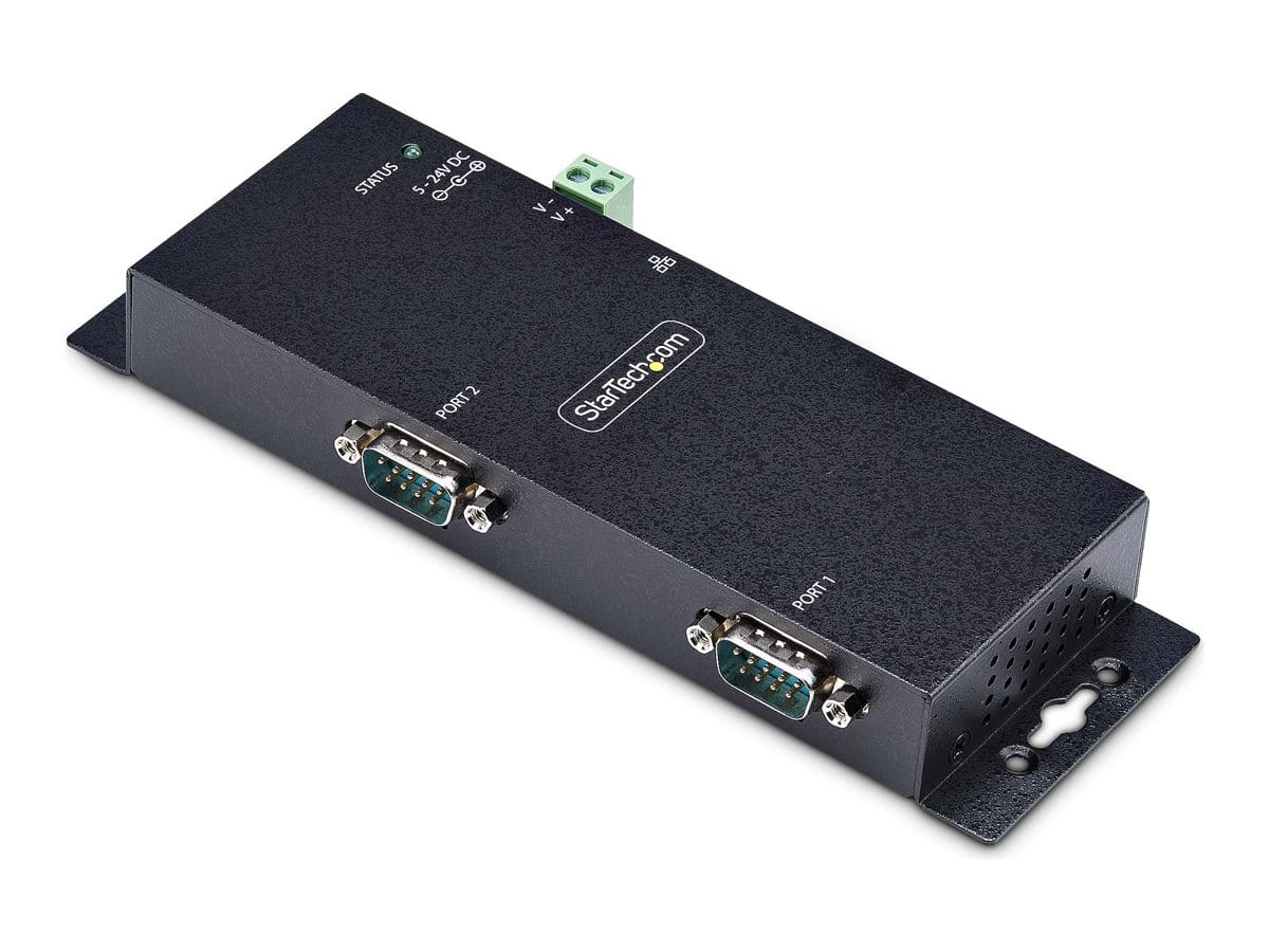 StarTech.com 2P Serial to Ethernet Adapter, IP