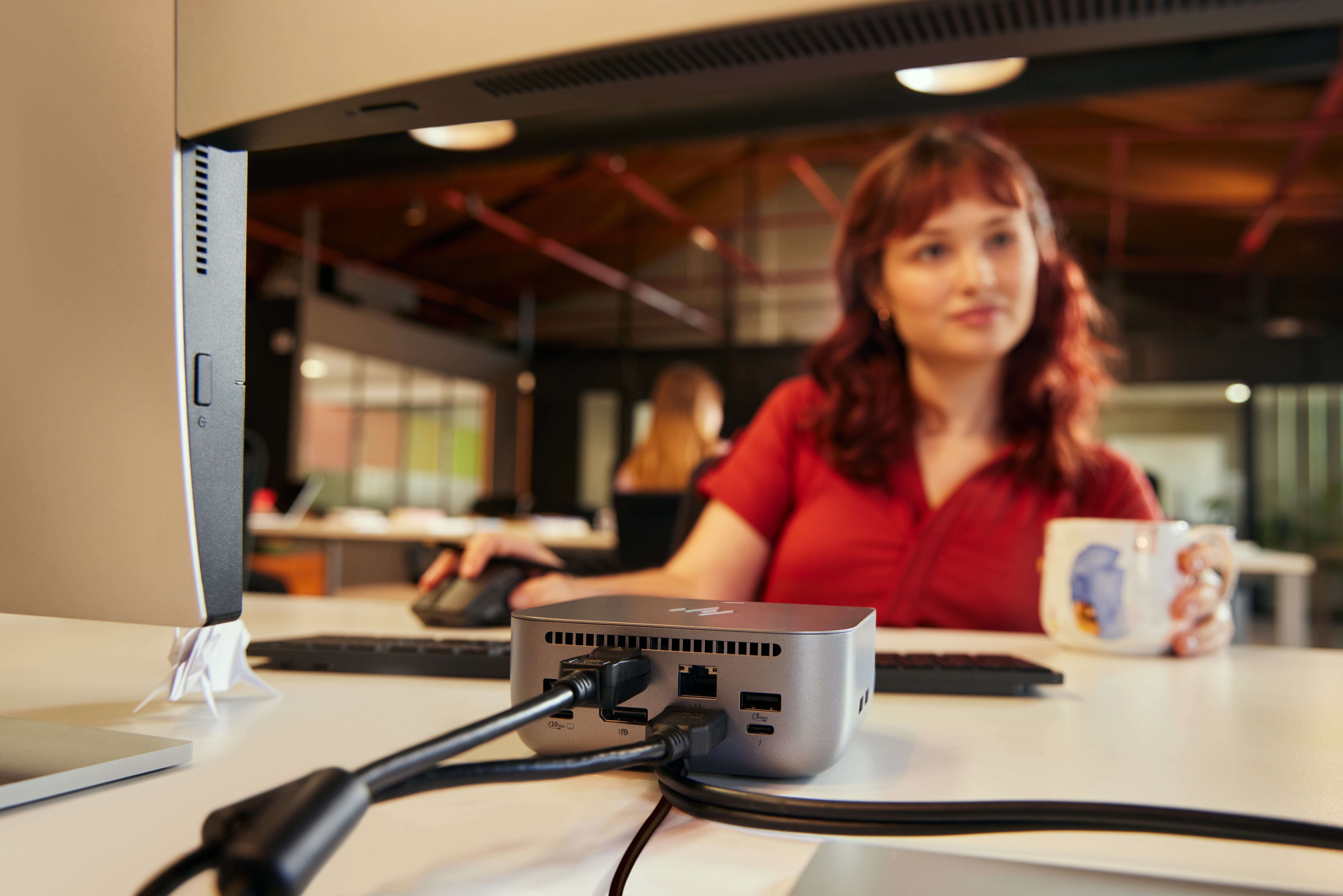 HP Business Slim v2 - Tastatur - USB - Deutsch