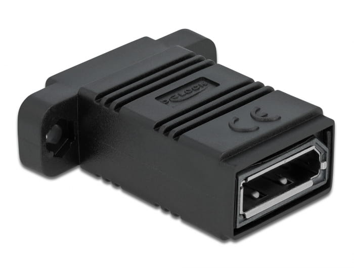Delock Easy 45 - Einrastmodul - DP - Schwarz