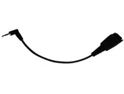 Jabra Anschlusskabel QD auf 2,5 mm Klinke (gewinkelt)