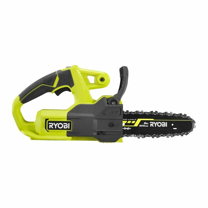 Ryobi RY18CS20A-0, 20 cm, 1,09 cm, 4,6 m/s, 76,2 / 8 mm (3 / 8"), Schwarz, Grün, Akku