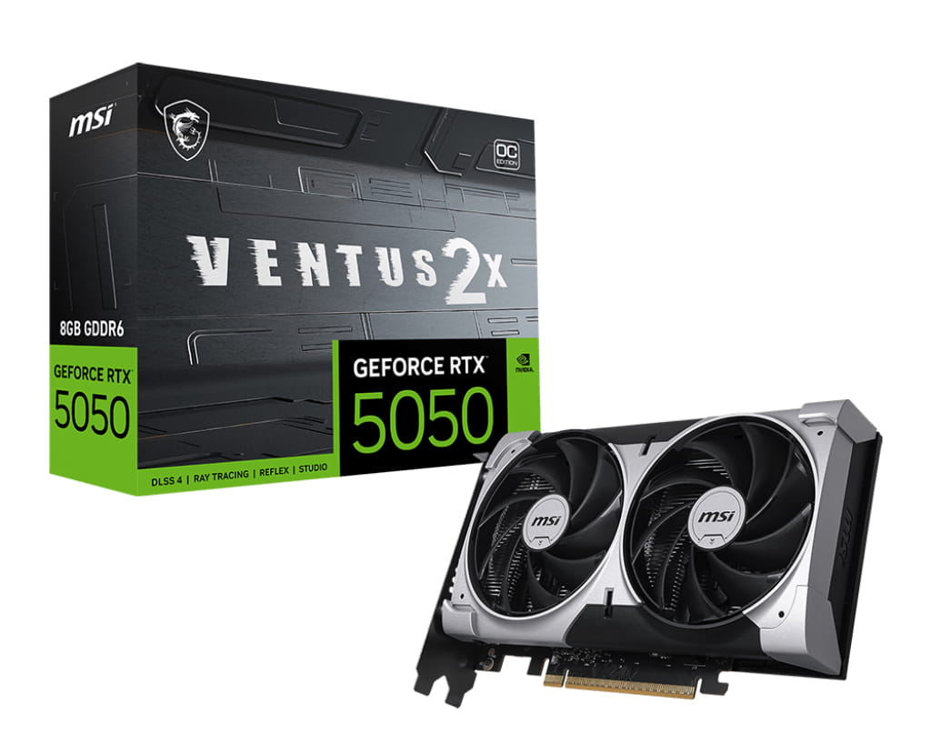 MSI GeForce RTX 5050 8G VENTUS 2X OC - Grafikkarten