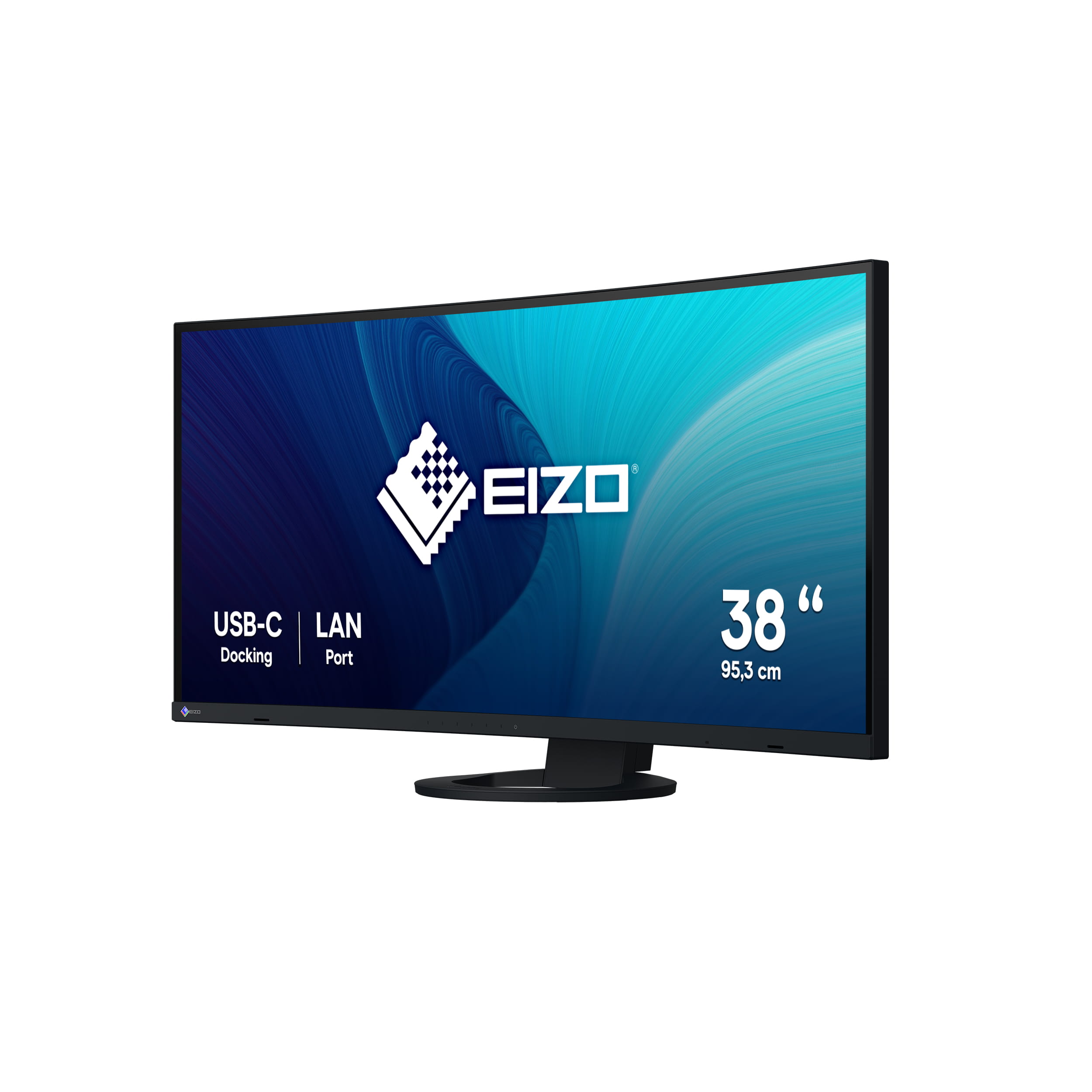 EIZO FlexScan EV3895-BK - Mit FlexStand - LED-Monitor - gebogen - 95.3 cm (37.5")