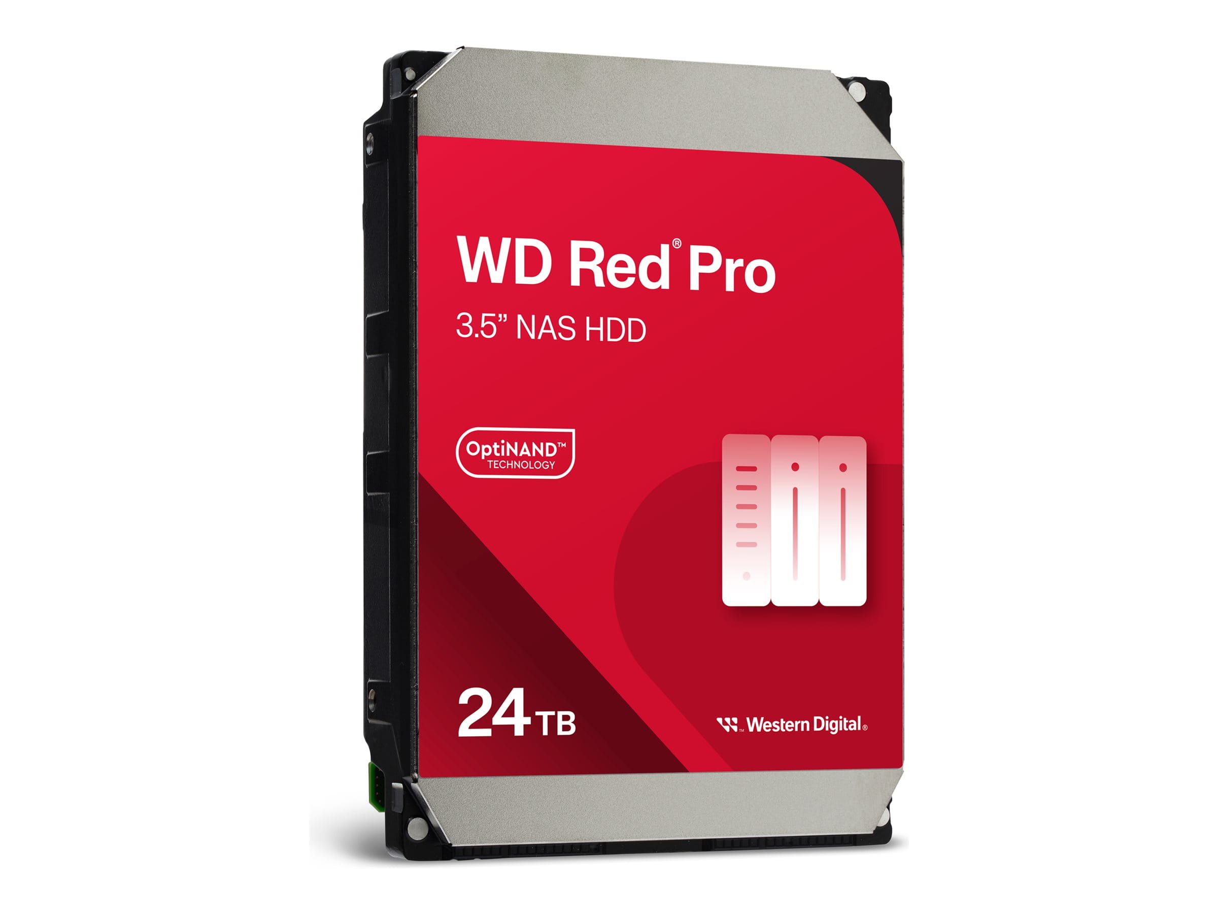 WD Red Pro WD240KFGX - Festplatte - Enterprise - 24 TB - intern - 3.5" (8.9 cm)