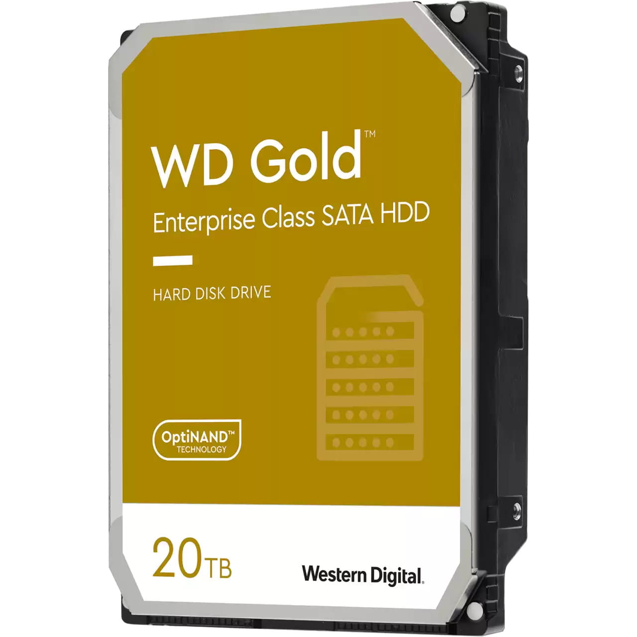 WD Gold WD202KRYZ - Festplatte - Enterprise - 20 TB - intern - 3.5" (8.9 cm)