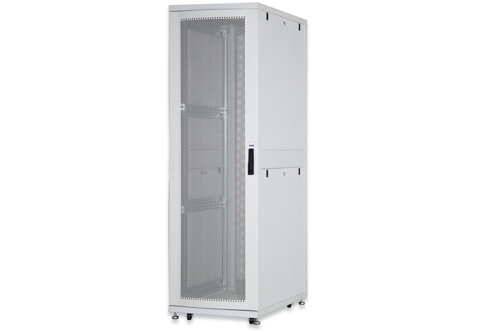 DIGITUS Schrank Netzwerkschrank - Hellgrau, RAL 7035 - 42HE - 48.3 cm (19")