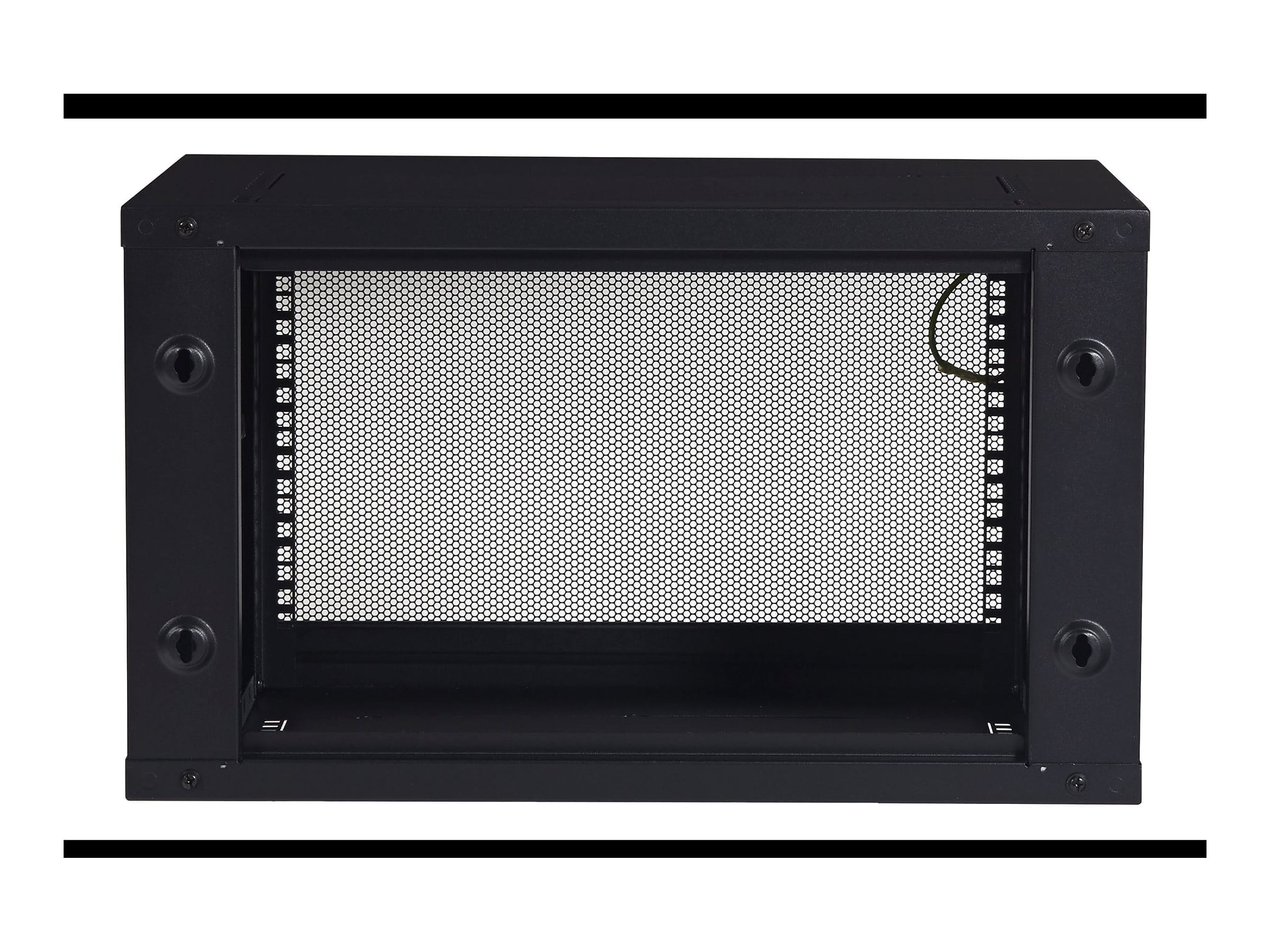 APC NetShelter WX AR106 - Gehäuse - geeignet für Wandmontage - Schwarz - 6U - 48.3 cm (19")