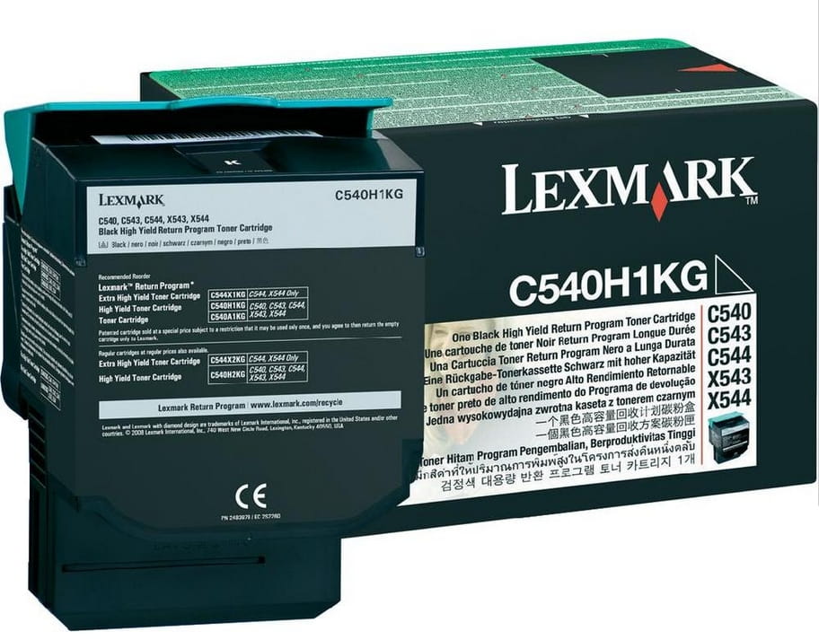 Lexmark Hohe Ergiebigkeit - Schwarz - original