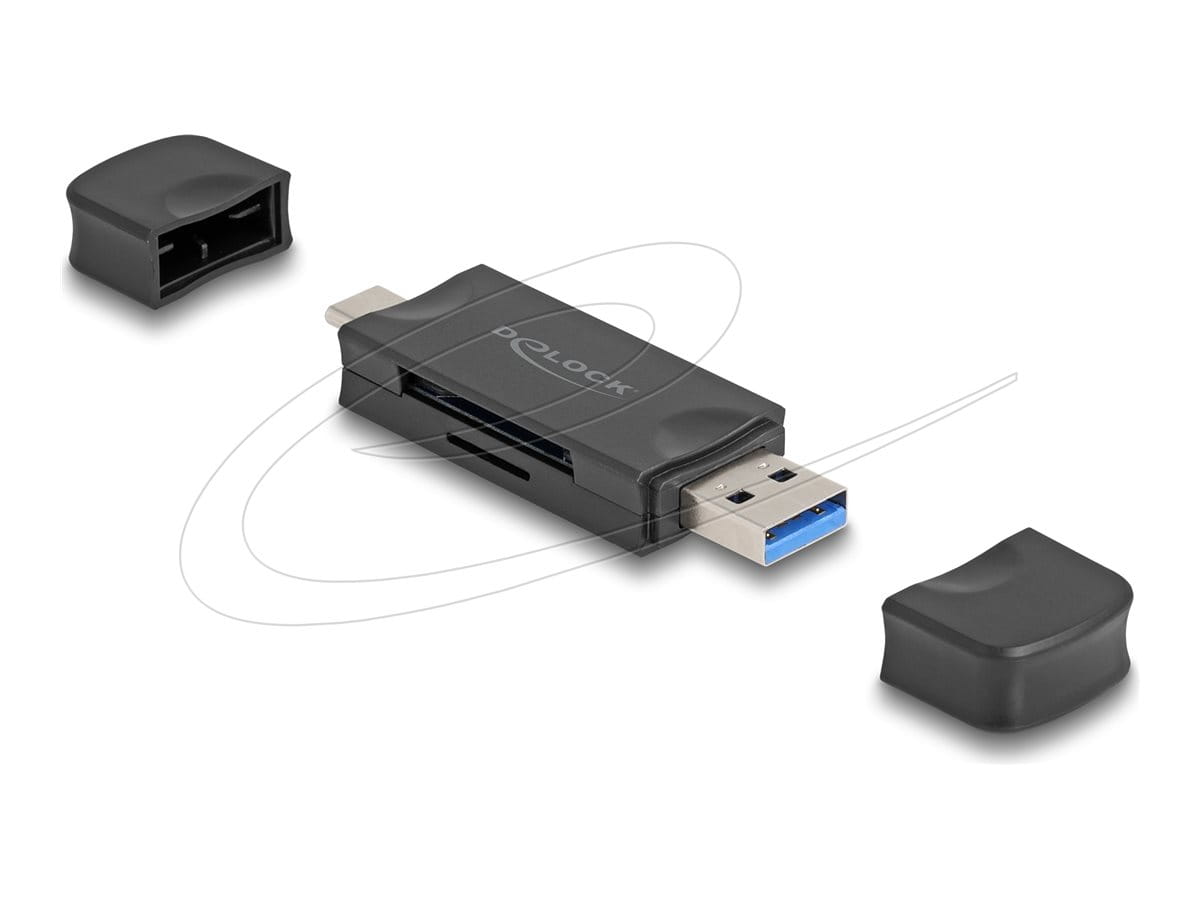 Delock Kartenleser (microSD, SD) - USB 3.0/USB-C