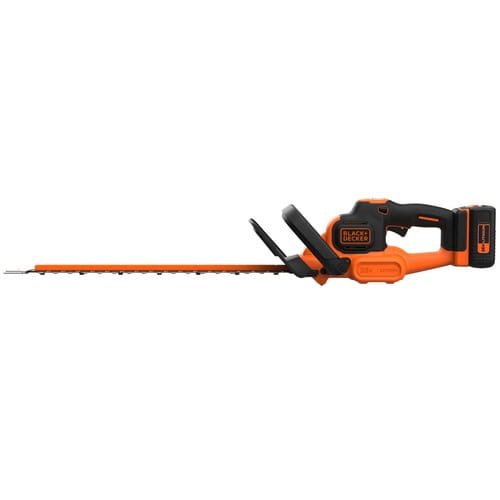 Black & Decker BCHTS3625L1, 55 cm, Doppelte Klinge, Schwarz, Orange, 2,2 cm, 2,5 m/s², 77 dB