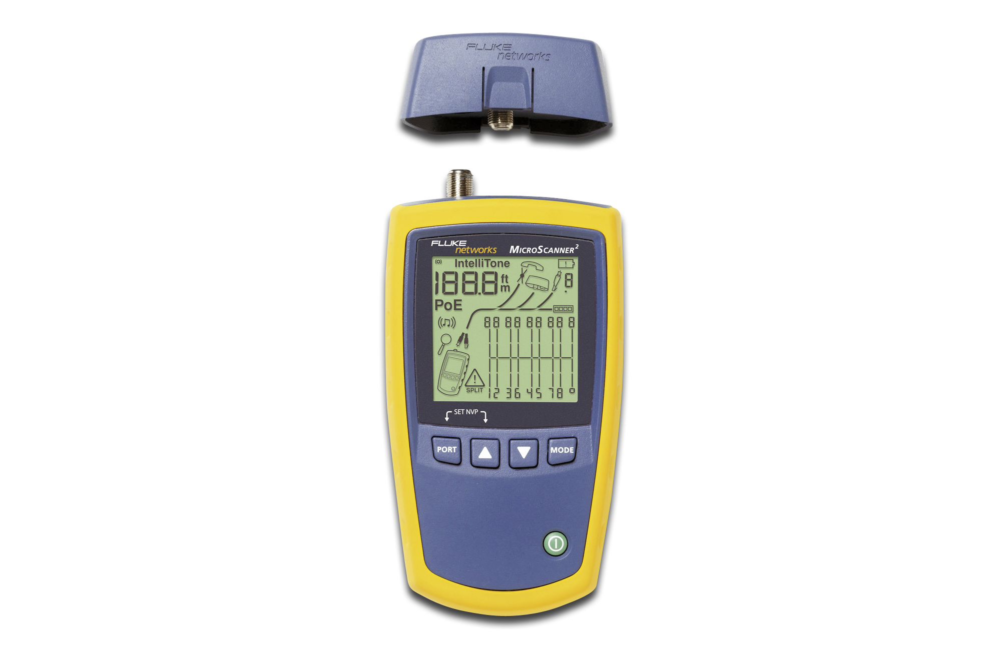 DIGITUS Fluke MicroScanner2 Cable Verifier - Netzwerktester