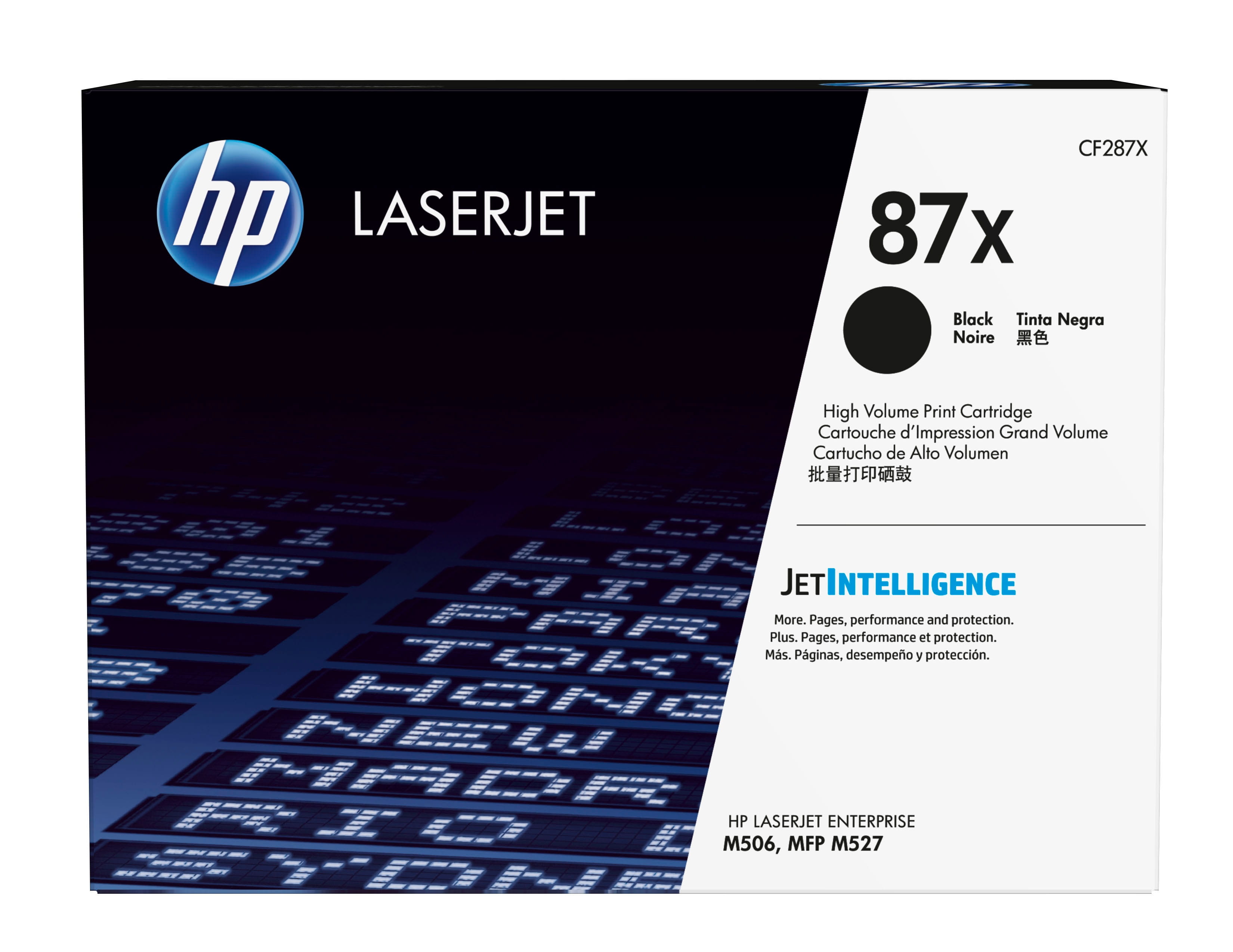 HP 87X - Hohe Ergiebigkeit - Schwarz - original - LaserJet - Tonerpatrone (CF287X)