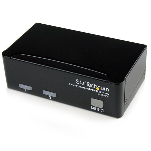 StarTech.com 2 Port VGA USB KVM Switch - VGA