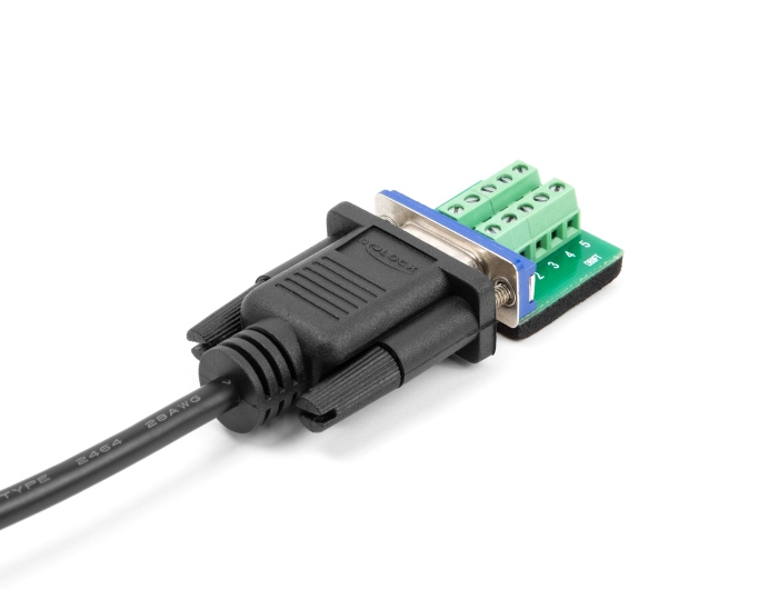 Delock Kabel seriell - DB-9 (M) mit Muttern zu DB-9 (M)