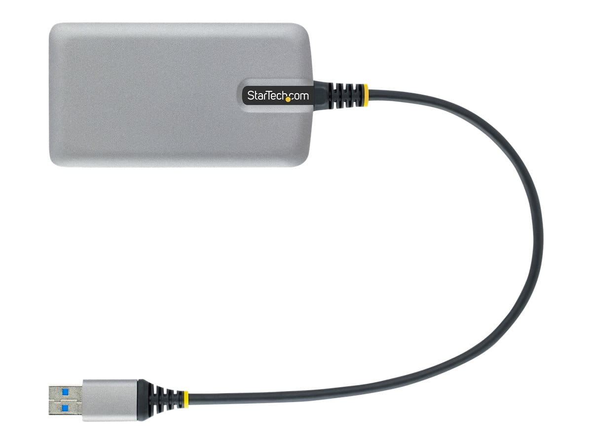 StarTech.com 3 Port USB Hub mit Ethernet - 3x