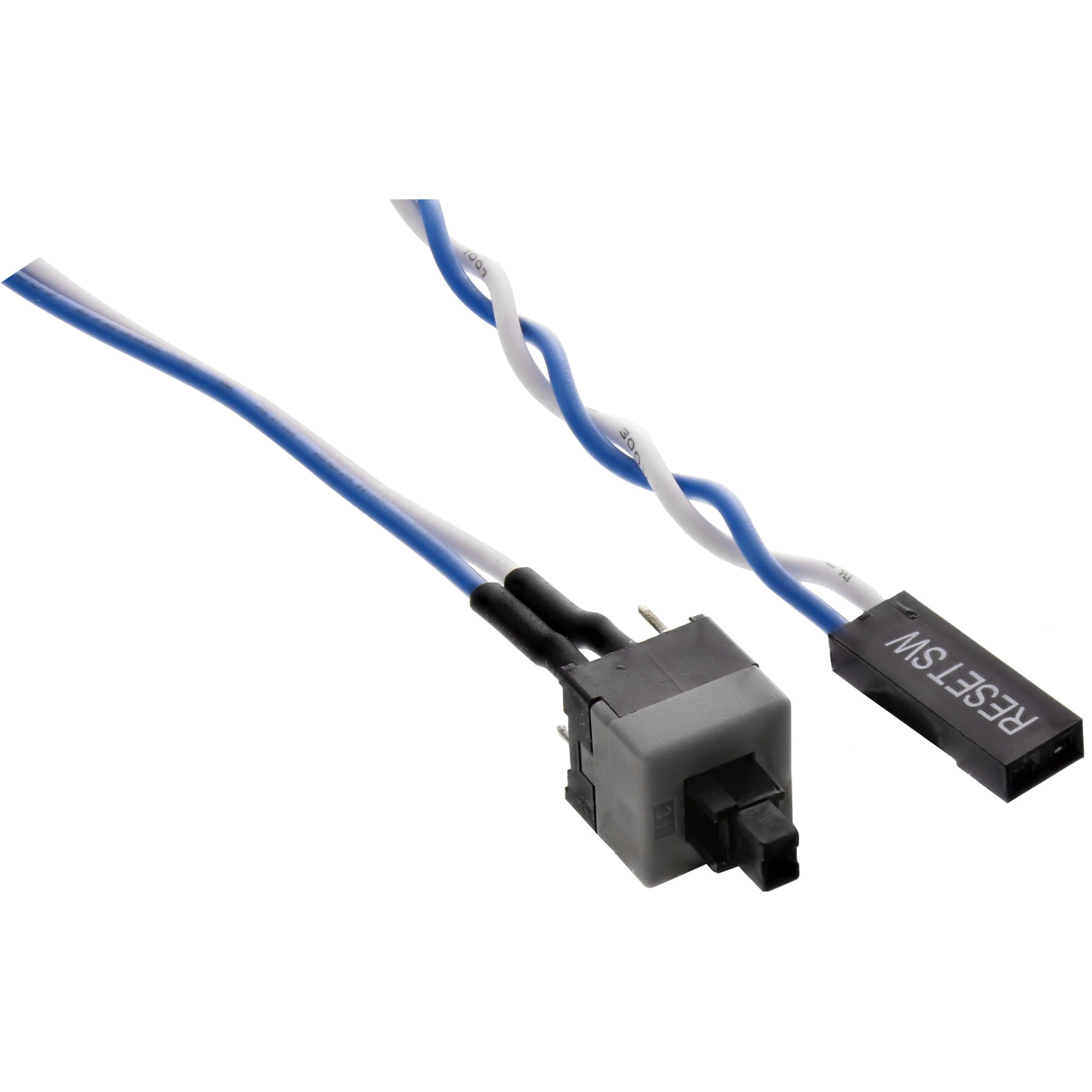 InLine Strom Reset-Taster - mit Kabel - 0,3m