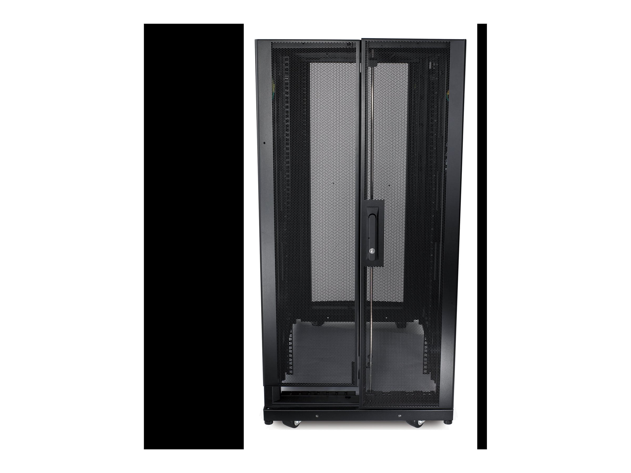 APC NetShelter SX - Schrank - Schwarz - 24U - 48.3 cm (19")