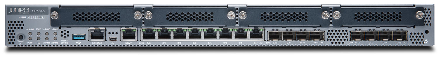 Juniper SRX345 Services Gateway - Sicherheitsgerät