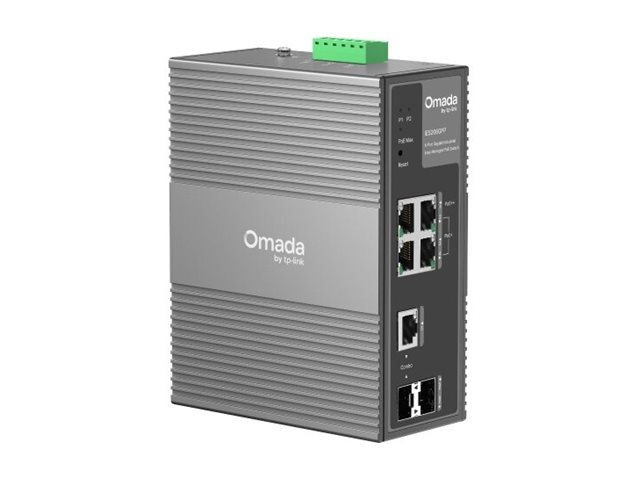 TP-LINK Omada IES206GPP V1.6 - Switch - industriell - managed - 4 x 10/100/1000 (3 PoE+, 1 PoE++)