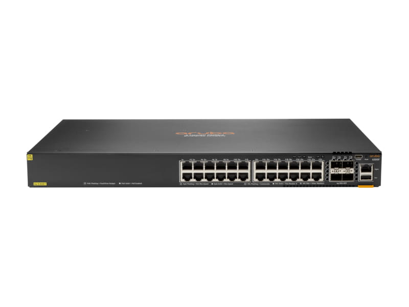 HPE Aruba Networking 6300F - Switch - L3 - managed - 24 x 10/100/1000 (PoE+)