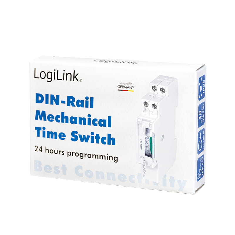 LogiLink Automatischer Netzschalter (DIN-Schienenmontage