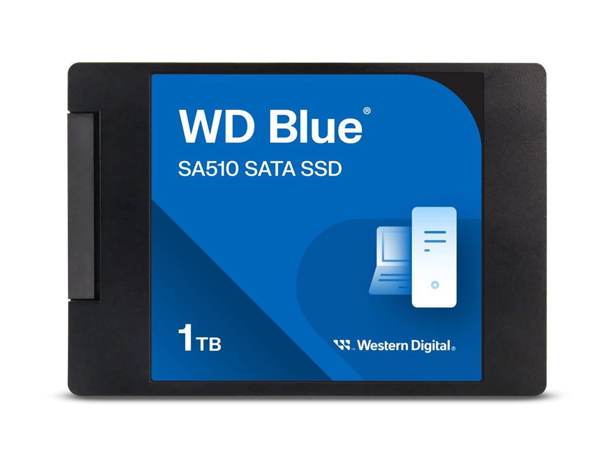 WD Blue SA510 WDS100T3B0A-00AXR0 - SSD - 1 TB - intern - 2.5" (6.4 cm)