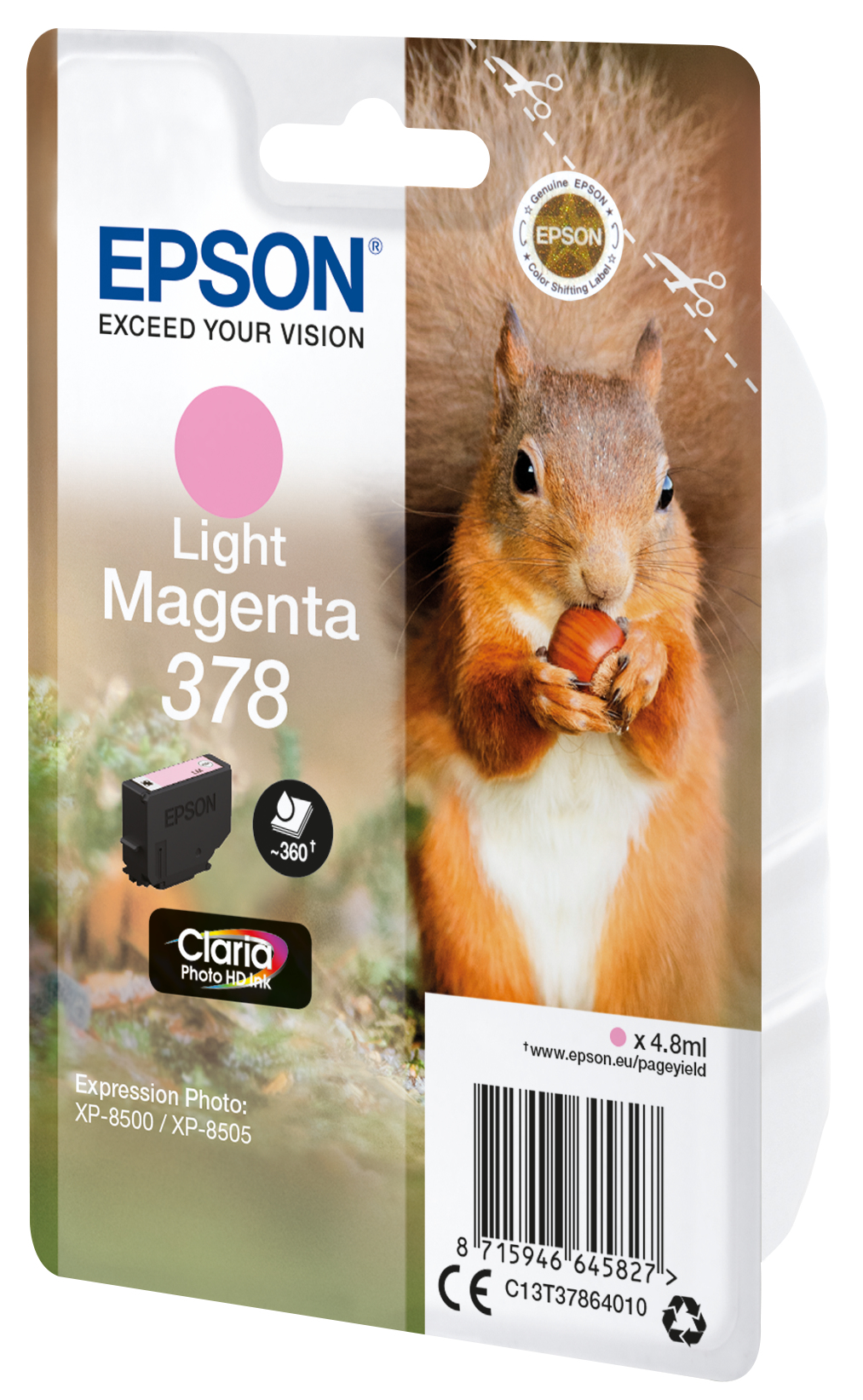 Epson 378 - 4.8 ml - hellmagentafarben - original
