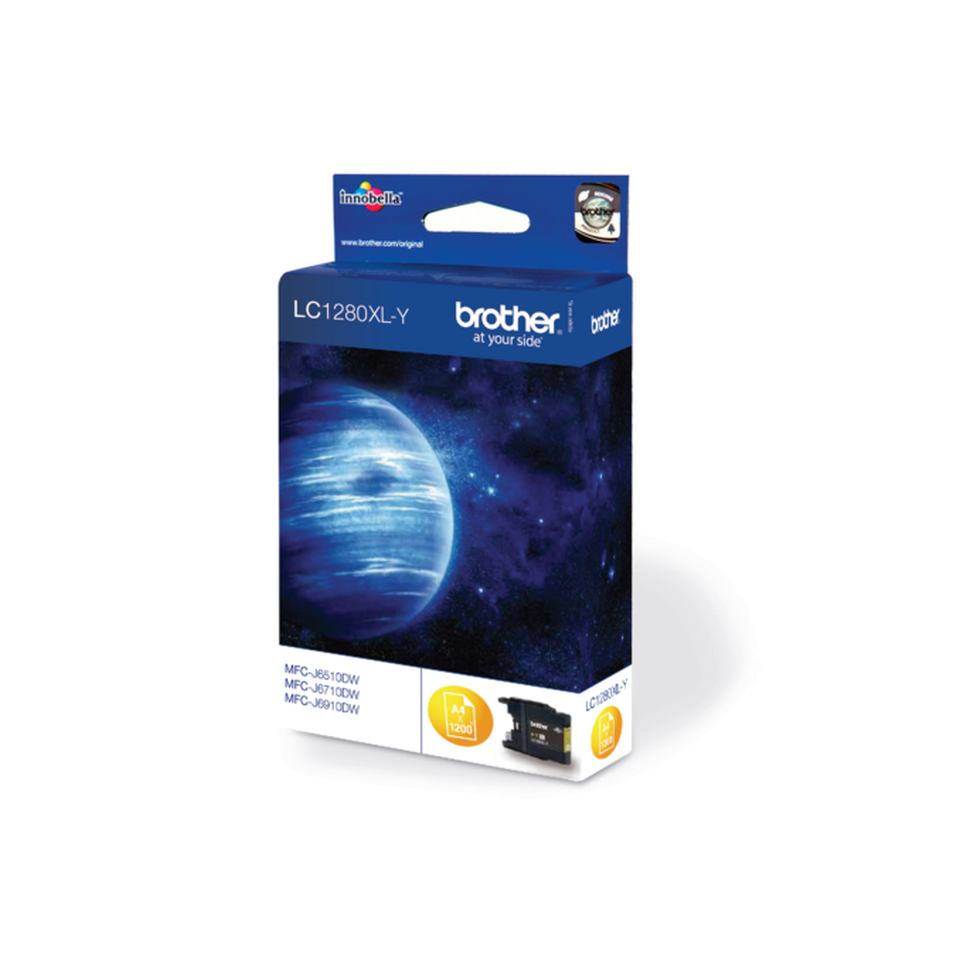 Brother LC1280XLY - Gelb - original - Tintenpatrone