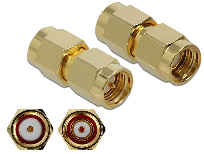 Delock 10 GHz - Antennenadapter - RP-SMA (M)
