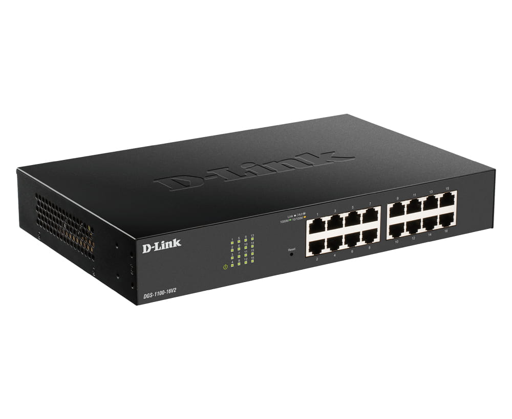 D-Link DGS 1100-24PV2 - Switch - Smart - 24 x 10/100/1000 (12 PoE+)