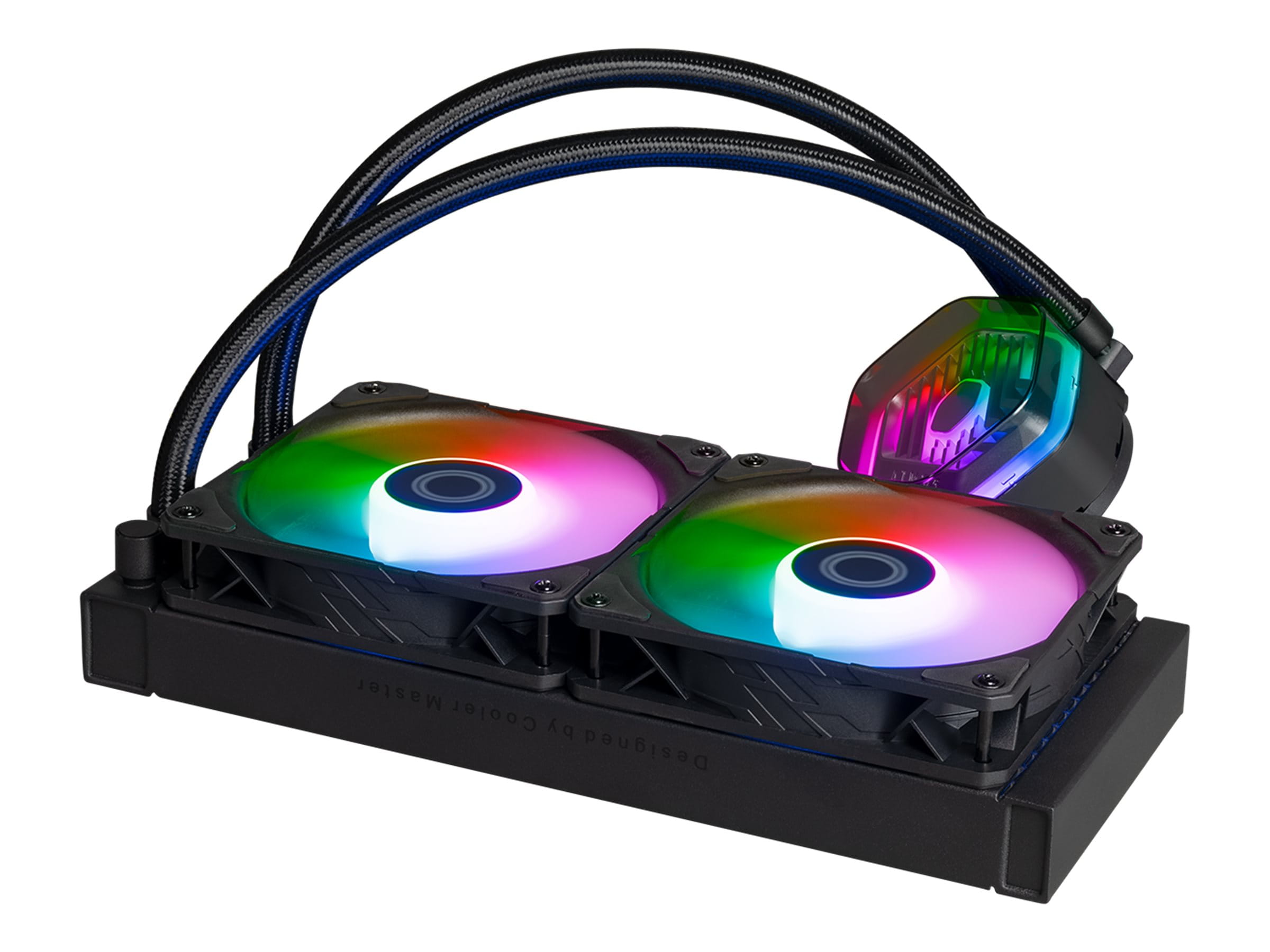 Cooler Master MasterLiquid 240 Atmos ARGB - Prozessor-Flüssigkeitskühlsystem - Kühlergröße: 240 mm - (für: LGA1700, LGA1200, LGA1151, LGA1150, LGA1155, LGA1156, AM4, AM5)