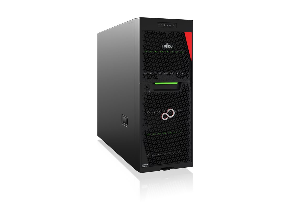 Fsas Technologies Fujitsu PRIMERGY TX1330 M6 - Server - UCFF - 1 x Xeon E-2488 / 3.2 GHz - RAM 32 GB - SATA/SAS - Hot-Swap 6.4 cm (2.5")