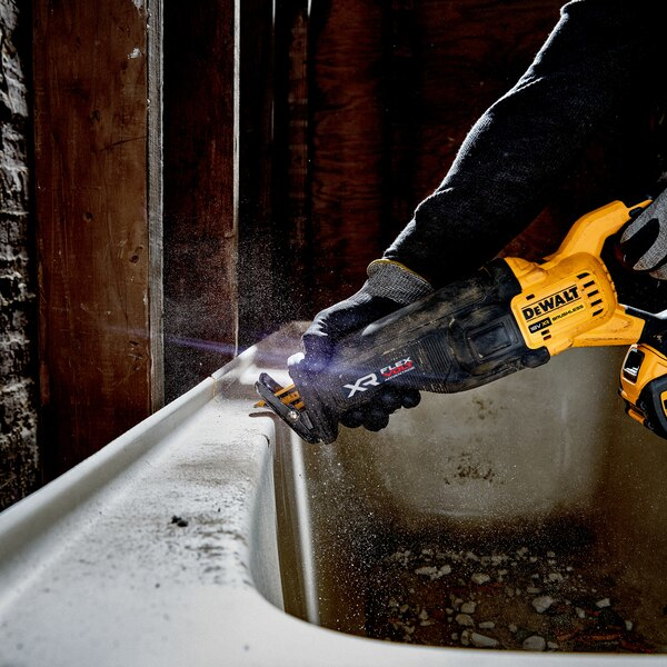 DEWALT DCS386NT-XJ, Bürstenlos, Schwarz, Gelb, 3000 SPM, 13 cm, 95 dB, 84 dB