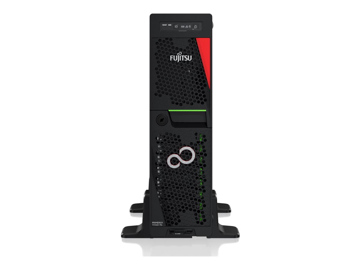 Fsas Technologies Fujitsu PRIMERGY TX1330 M6 - Server - UCFF - 1 x Xeon E-2436 / 2.9 GHz - RAM 32 GB - SATA/SAS - Hot-Swap 6.4 cm (2.5")